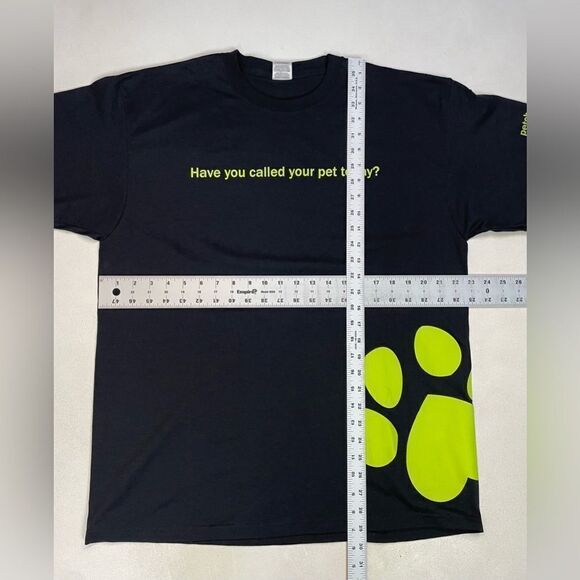 Petchatz Talk To Dog Promo Graphic T-shirt Men XL Black Short Sleeve - Picture 7 of 7